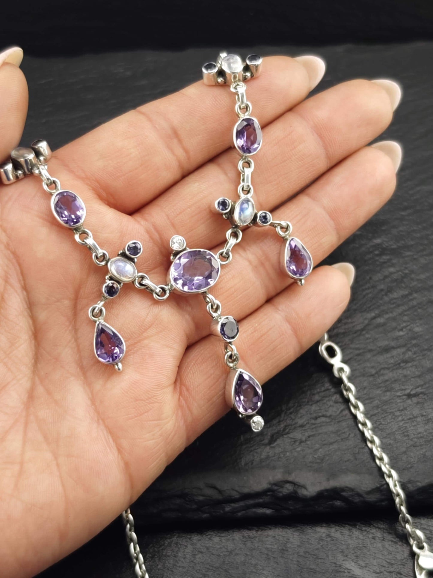 Nicky Butler Tear Drop, Necklace Sterling Silver N2477