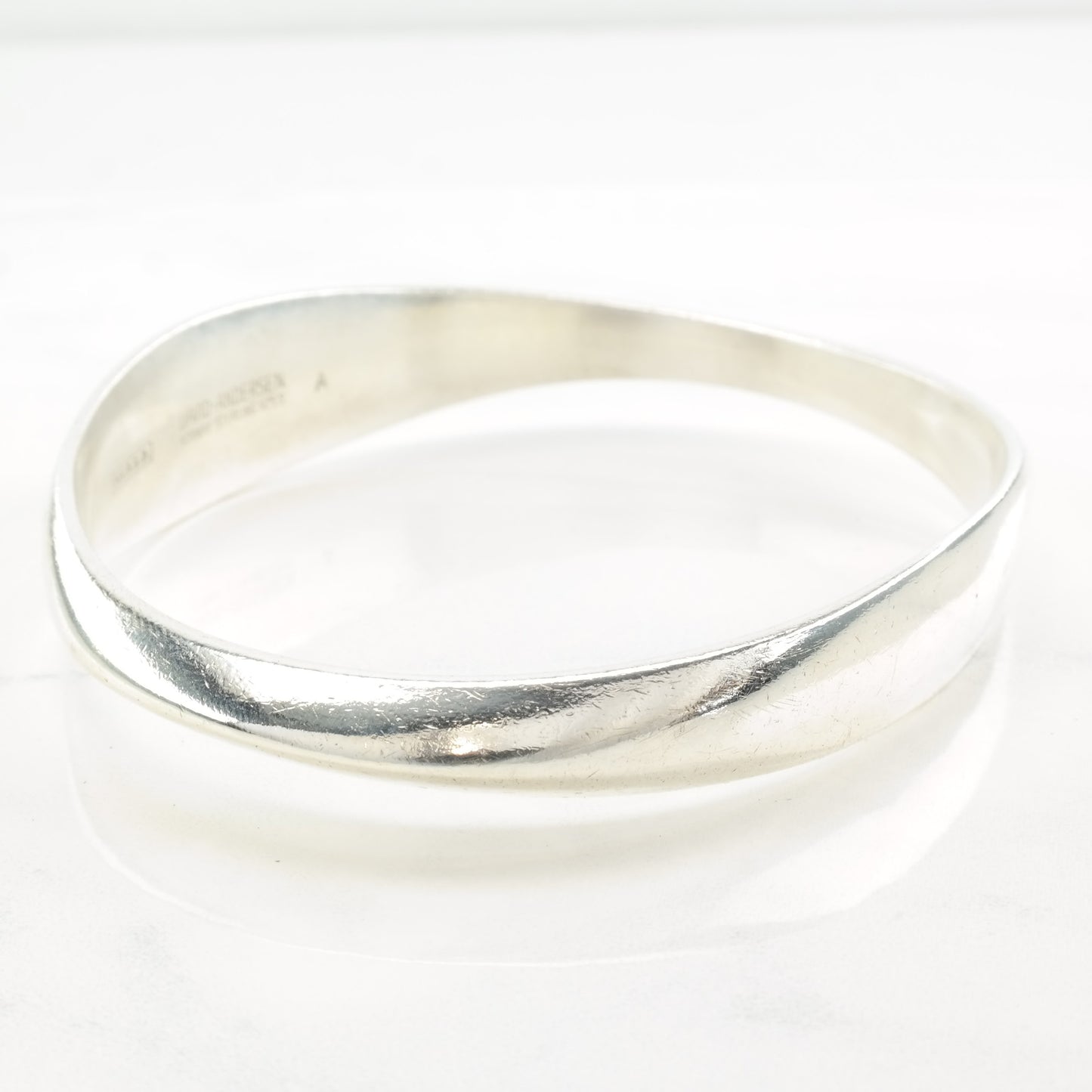 Early David Adersen Sterling Silver Bangle Bracelet