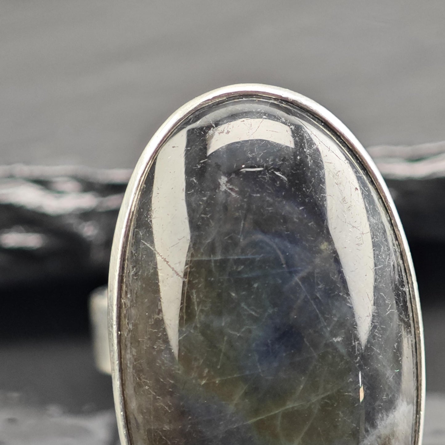 Swedish Labradorite Sterling Silver Ring Sz 5 R6697
