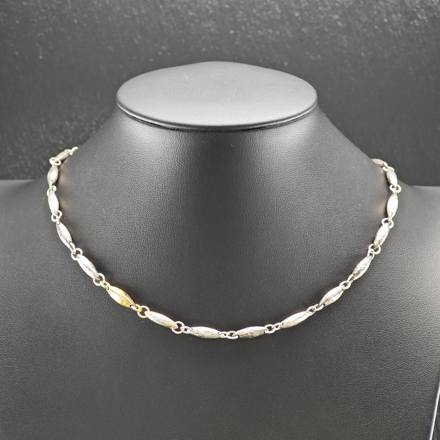 Gurhan, Orb Sterling Silver Gold 24k Gold Gilded Accent Necklace