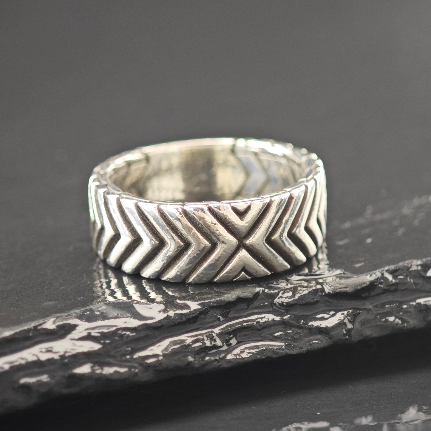 7.5mm John Hardy Band Sterling Silver