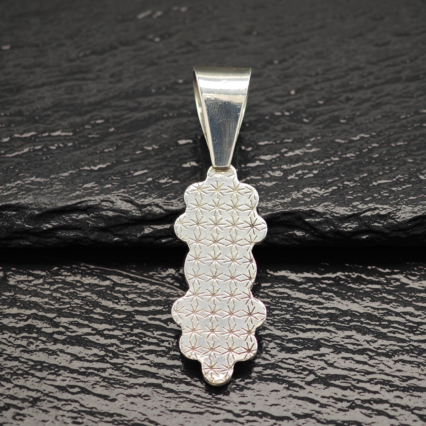 Vintage DTR China, Turquoise Pendant Sterling Silver