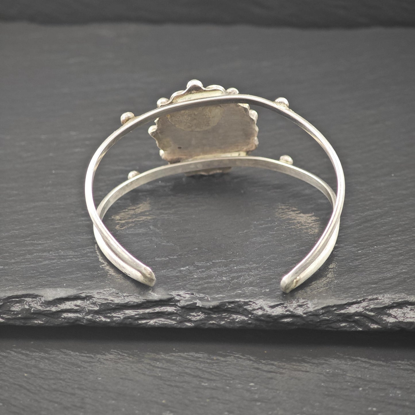 Southwest Sterling Silver Turquoise Cuff Bracelet