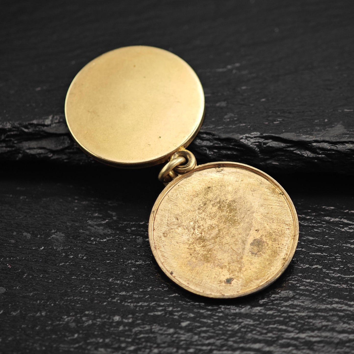Antique Gold Filled Monogram AAJ Pendant P3031