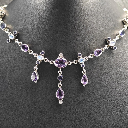 Nicky Butler Tear Drop, Necklace Sterling Silver N2477