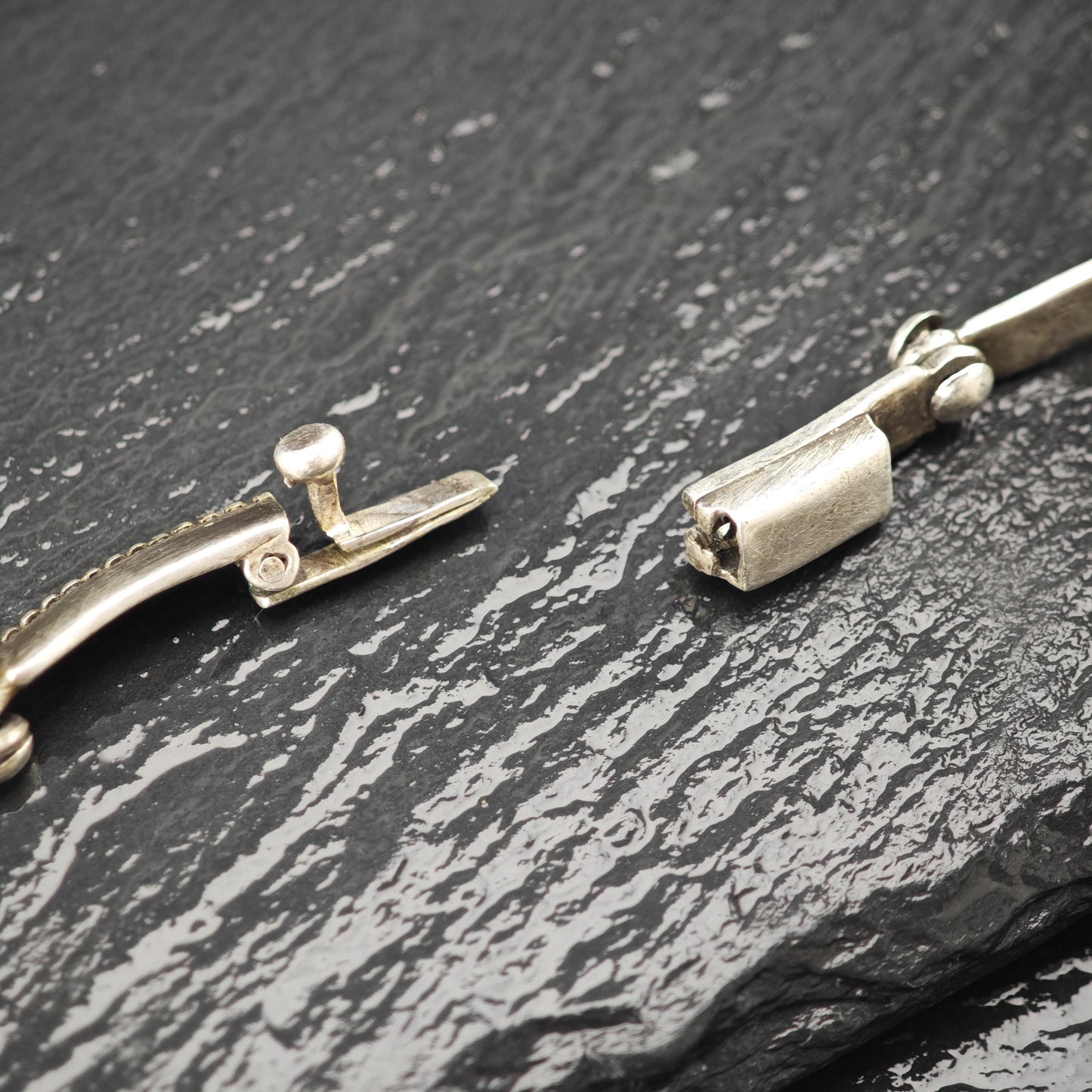 Margot De Taxco Sterling Silver Purple Amethyst Choker Necklace