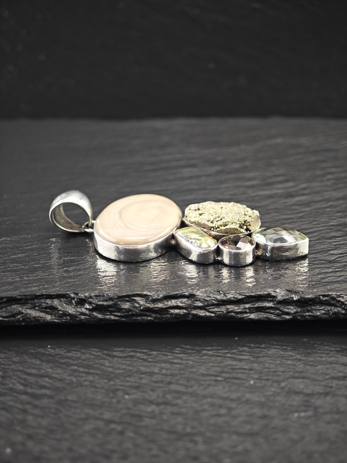 Gemstone Pendant Sterling Silver P2709