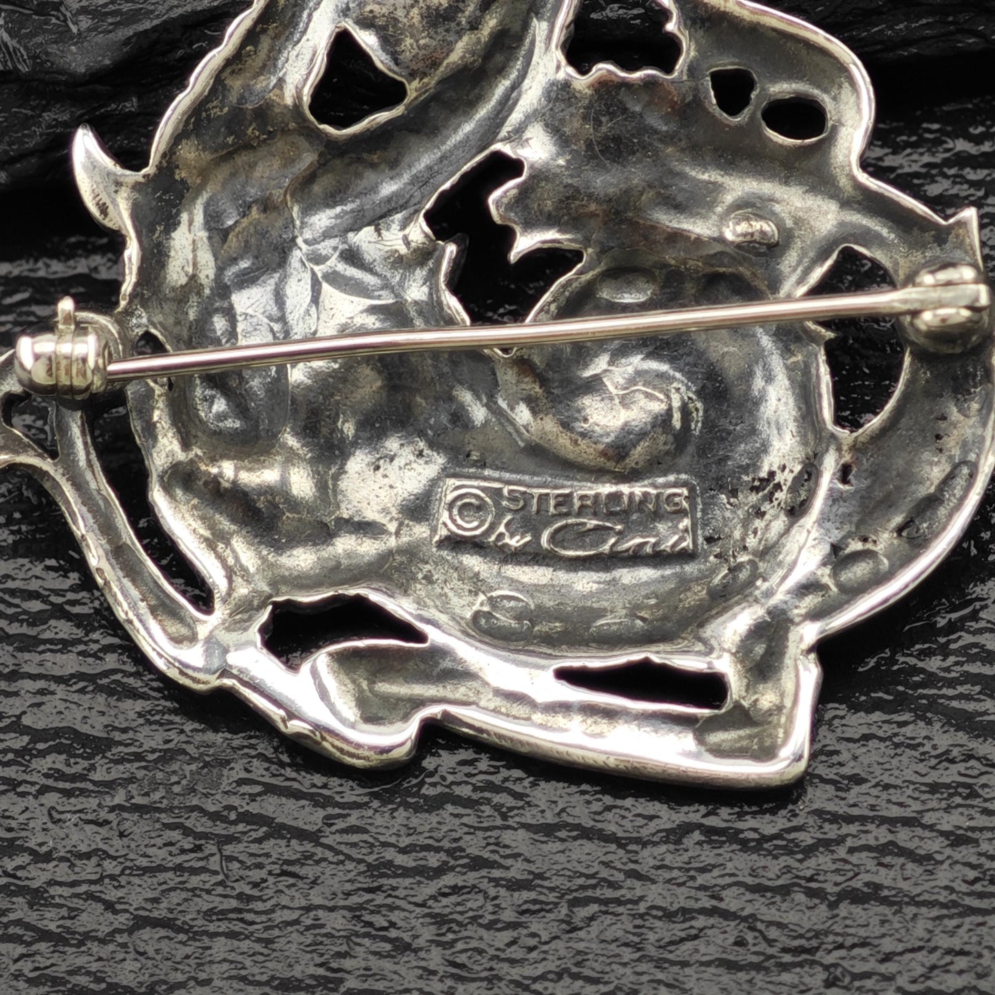 Cini Sterling Silver Brooch Capricorn Zodiac B2133
