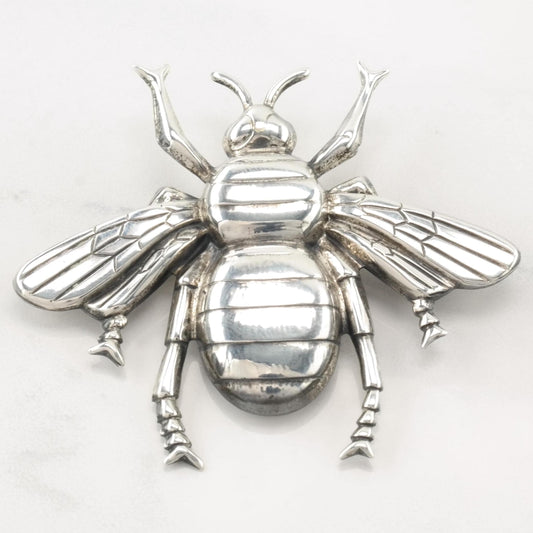 Danecraft Bee, Insect Sterling Silver Brooch