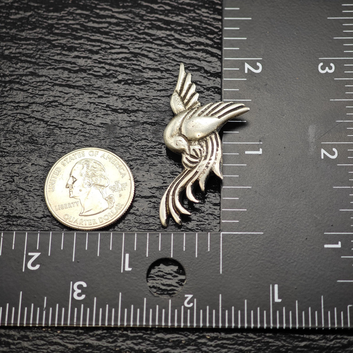 Pre Eagle Taxco Sterling Silver Brooch B2257