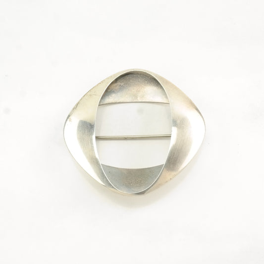 Vintage Georg Jensen Sterling Silver Brooch 368 Modernist