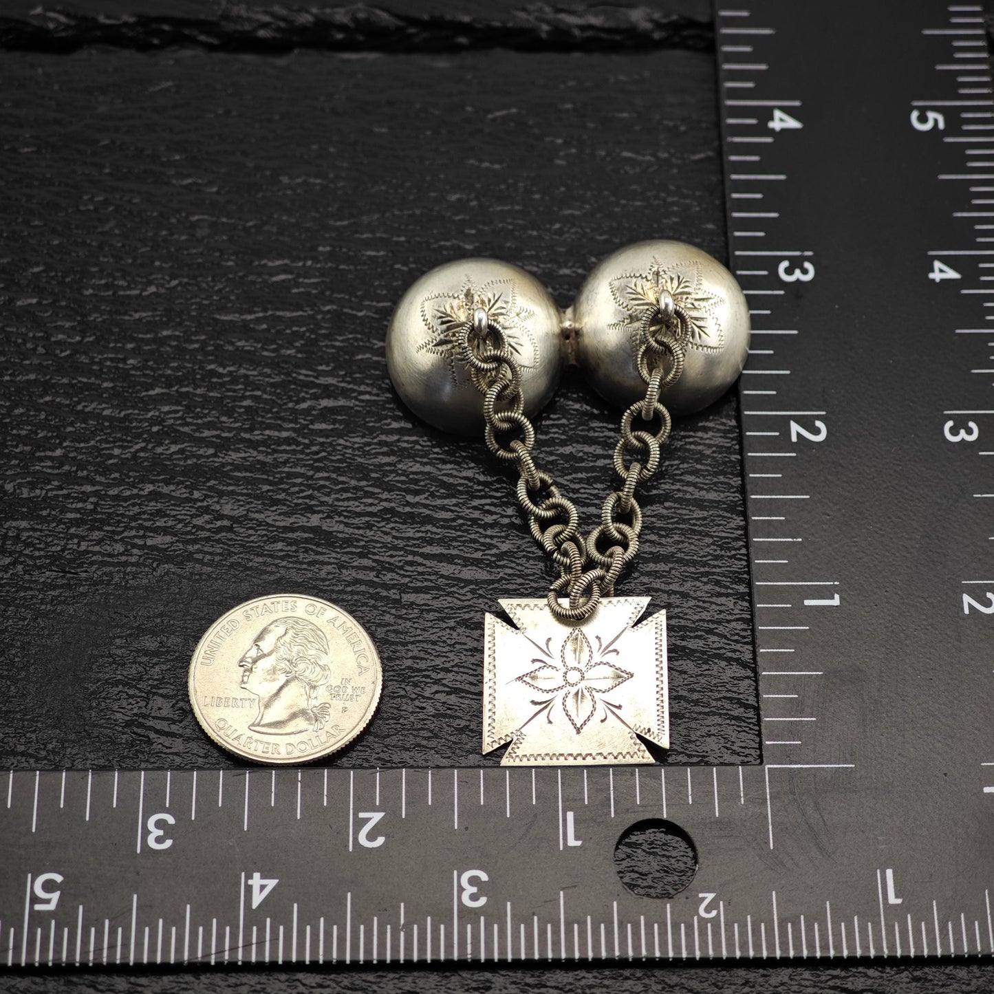 Vintage Oxo Norway Sterling Silver Brooch