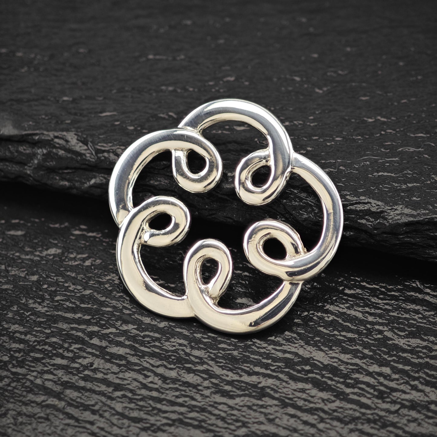 Sterling Silver Pendant:  Floral Design - Tous 925 P2801