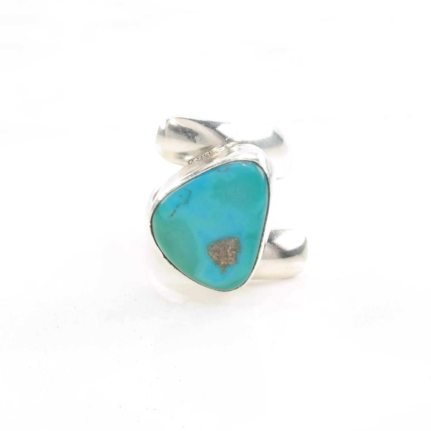 Southwest Silver Ring Turquoise Size 5