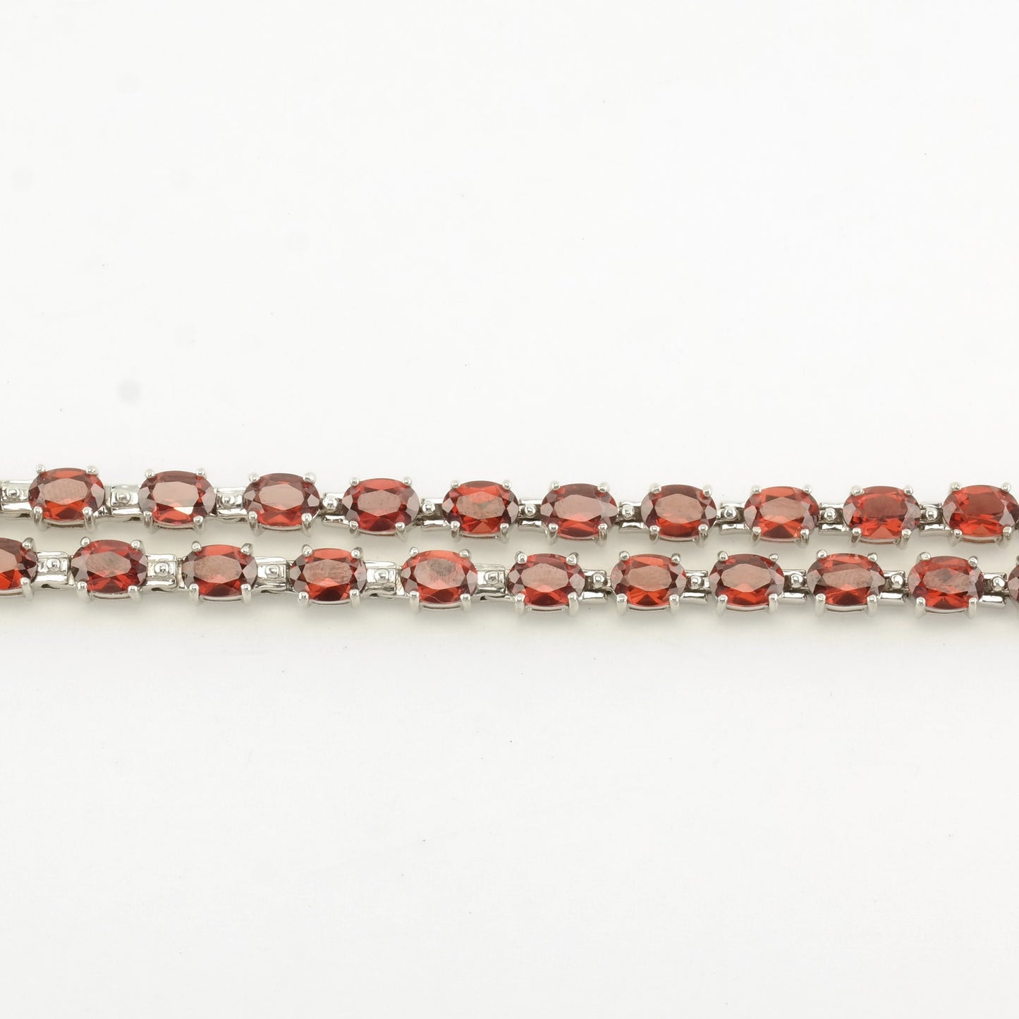 Sterling Silver Garnet Necklace