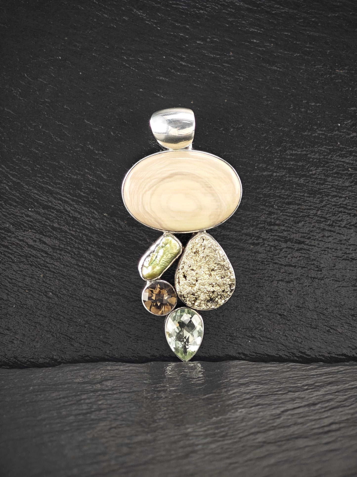 Gemstone Pendant Sterling Silver P2709