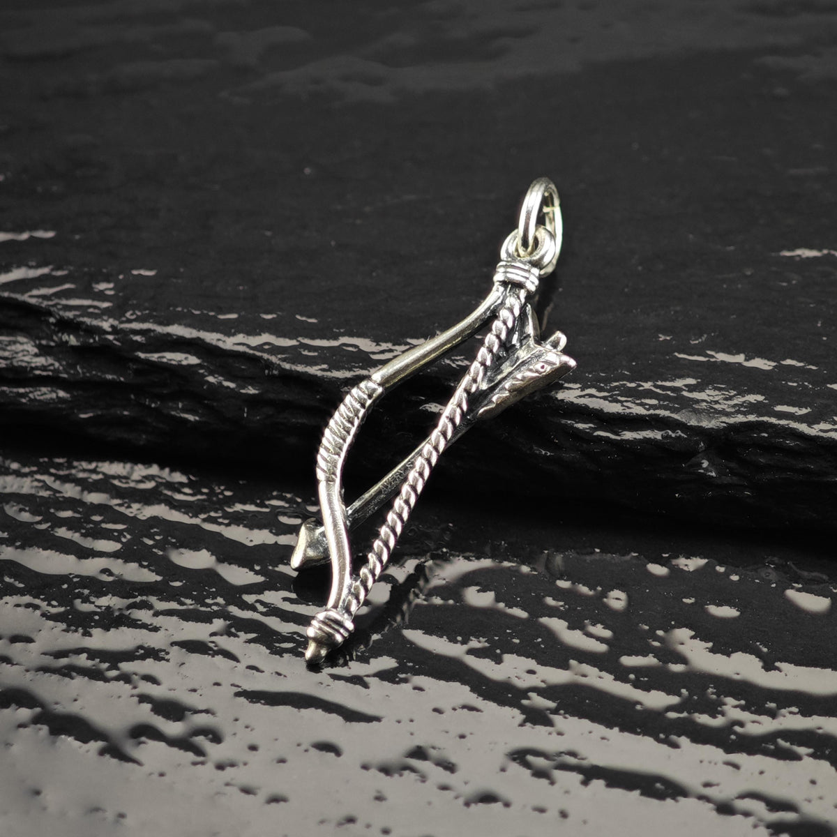 Vintage James Avery Sterling Silver Bow and Arrow Charm P3173