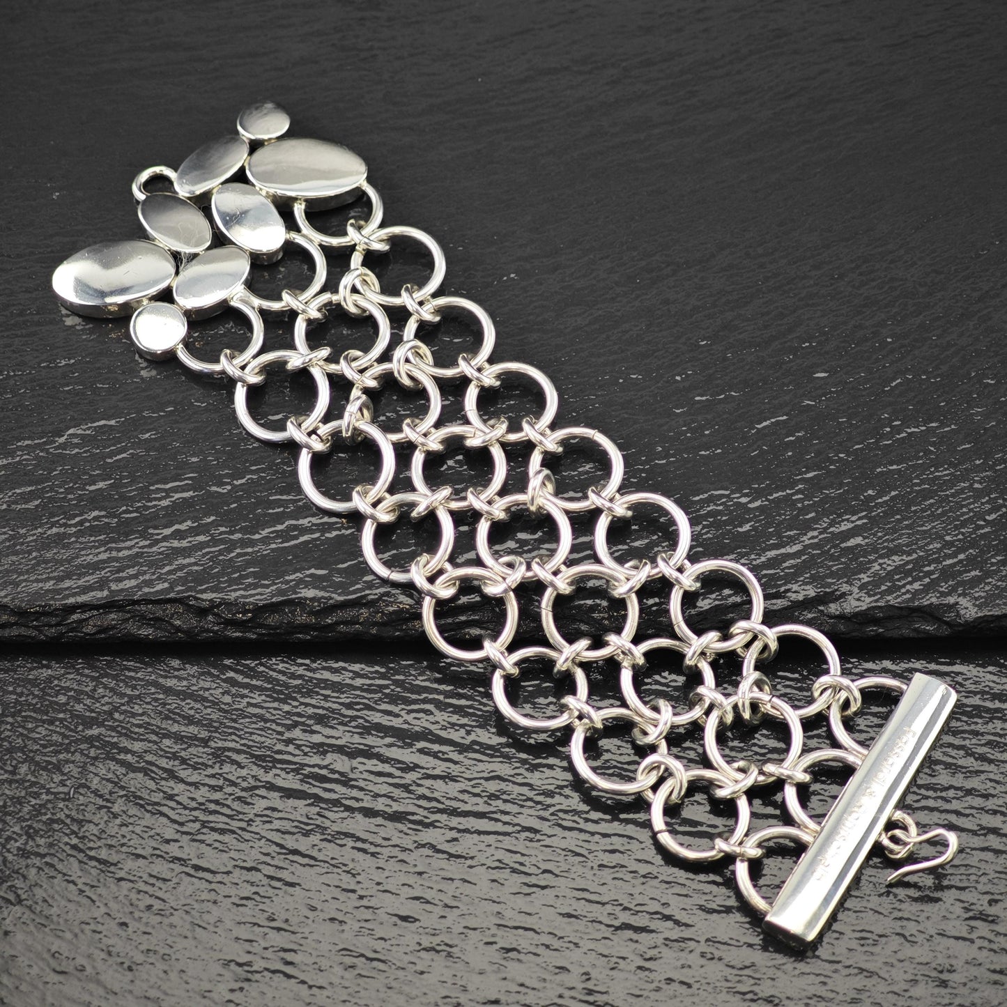 Fassardi & Rohrscheib Bracelet Sterling Silver Size 6 1/2"