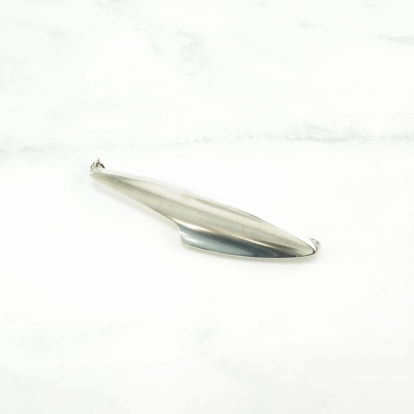 Vintage Bent Knudsen Denmark Sterling Silver Brooch Abstract