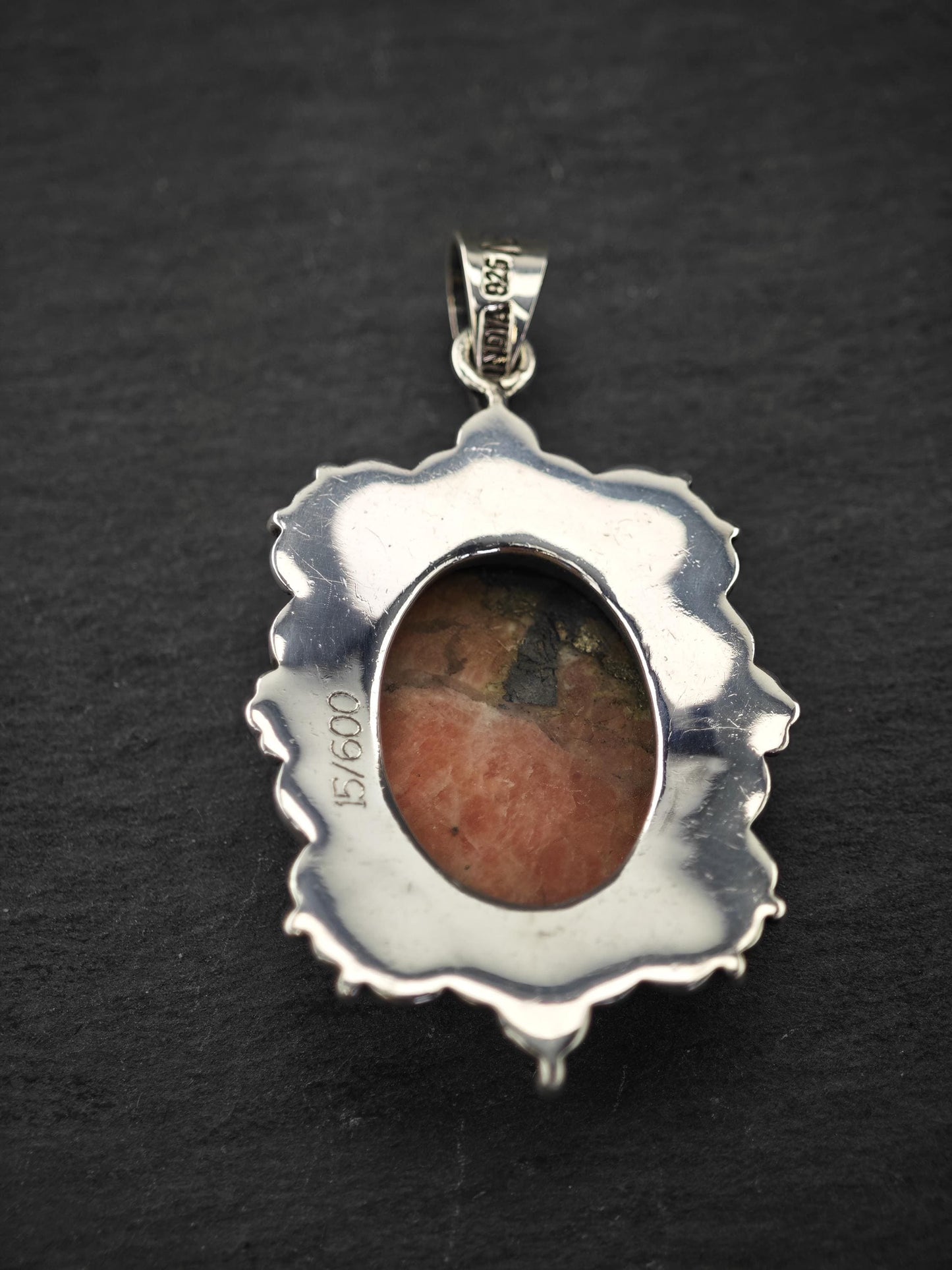 Nicky Butler Rhodonite Pendant, Sterling Silver