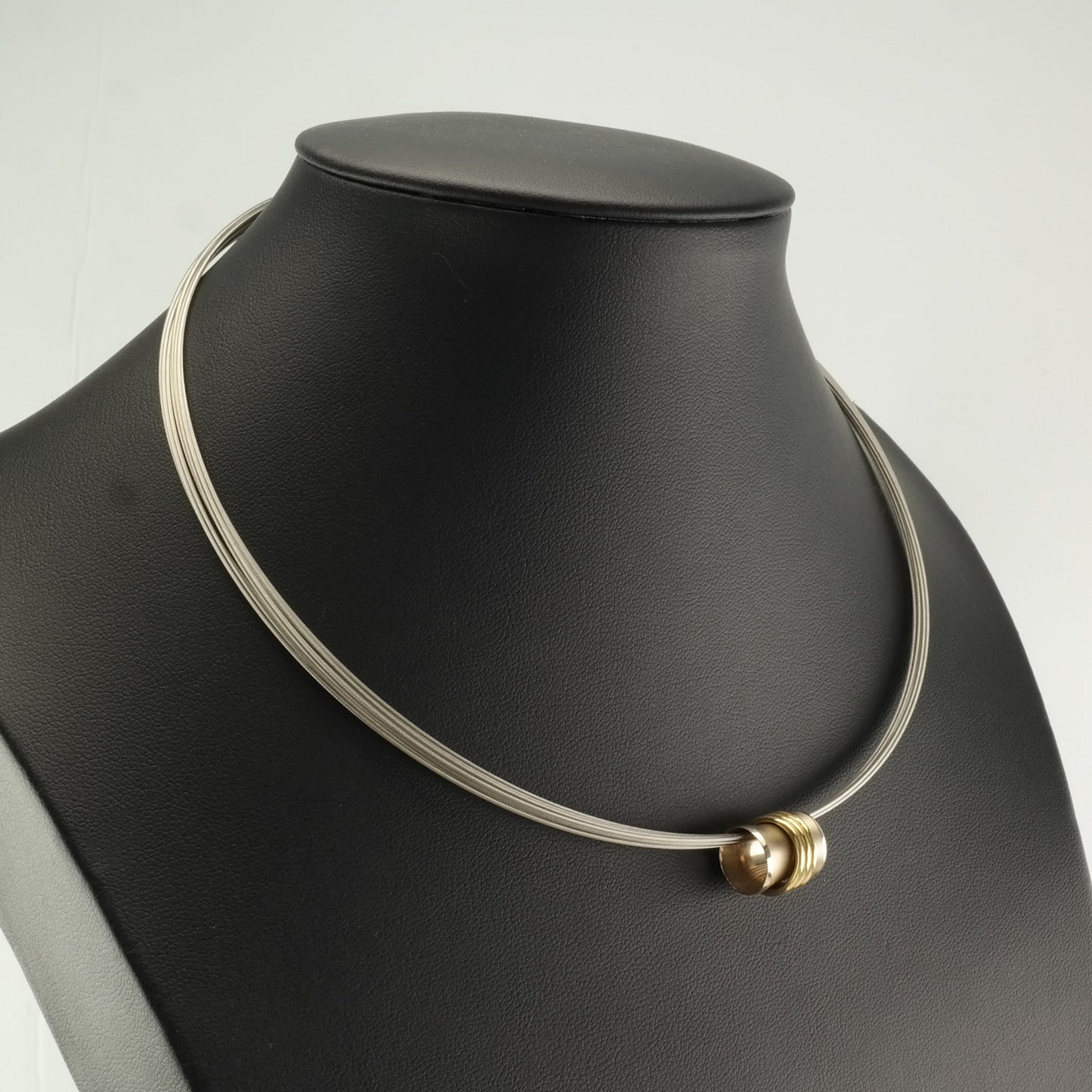 Gabriel Offiesh Sterling Silver Gold Accent, 18K, 14K Necklace