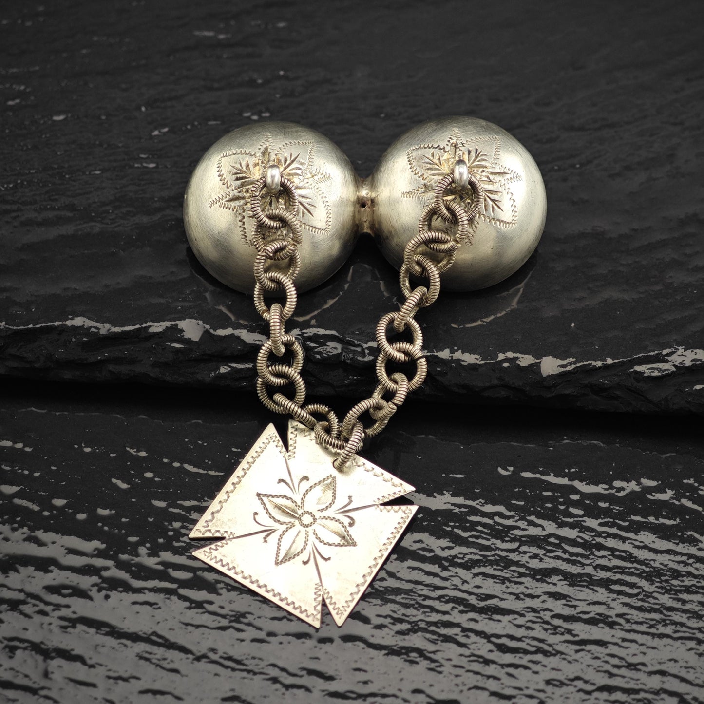 Vintage Oxo Norway Sterling Silver Brooch