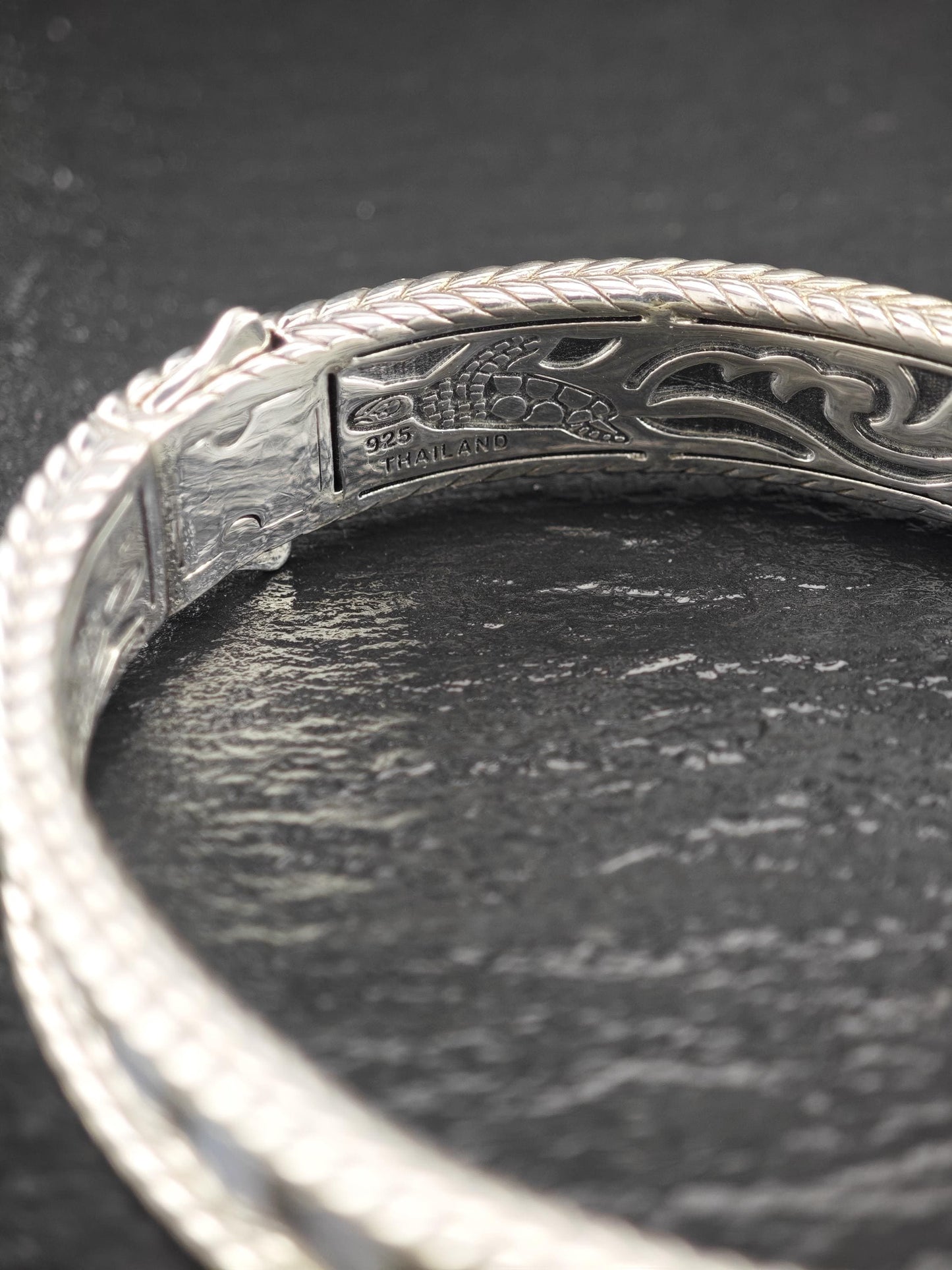 Angela by John Hardy, Jai MOP Bangle Bracelet Sterling Silver