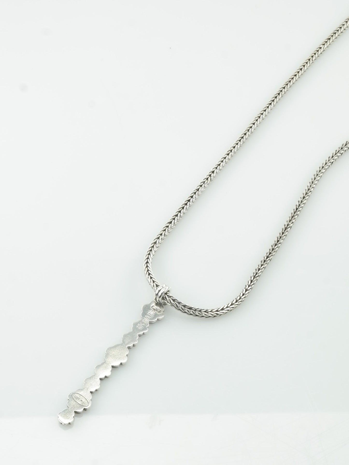 Vintage Lois Hill Sterling Silver Flower Necklace