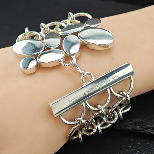 Fassardi & Rohrscheib Bracelet Sterling Silver Size 6 1/2"