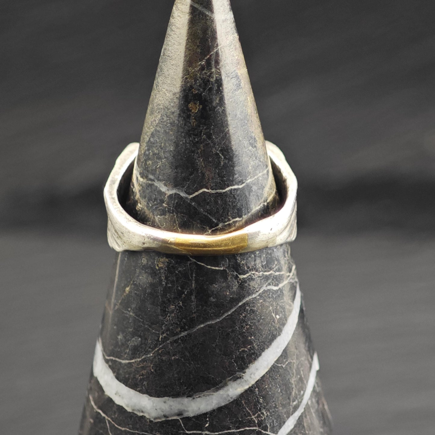AS IS U.S. Navy Naval Aviator Sterling Silver Ring Sz 5 1/4 R6699