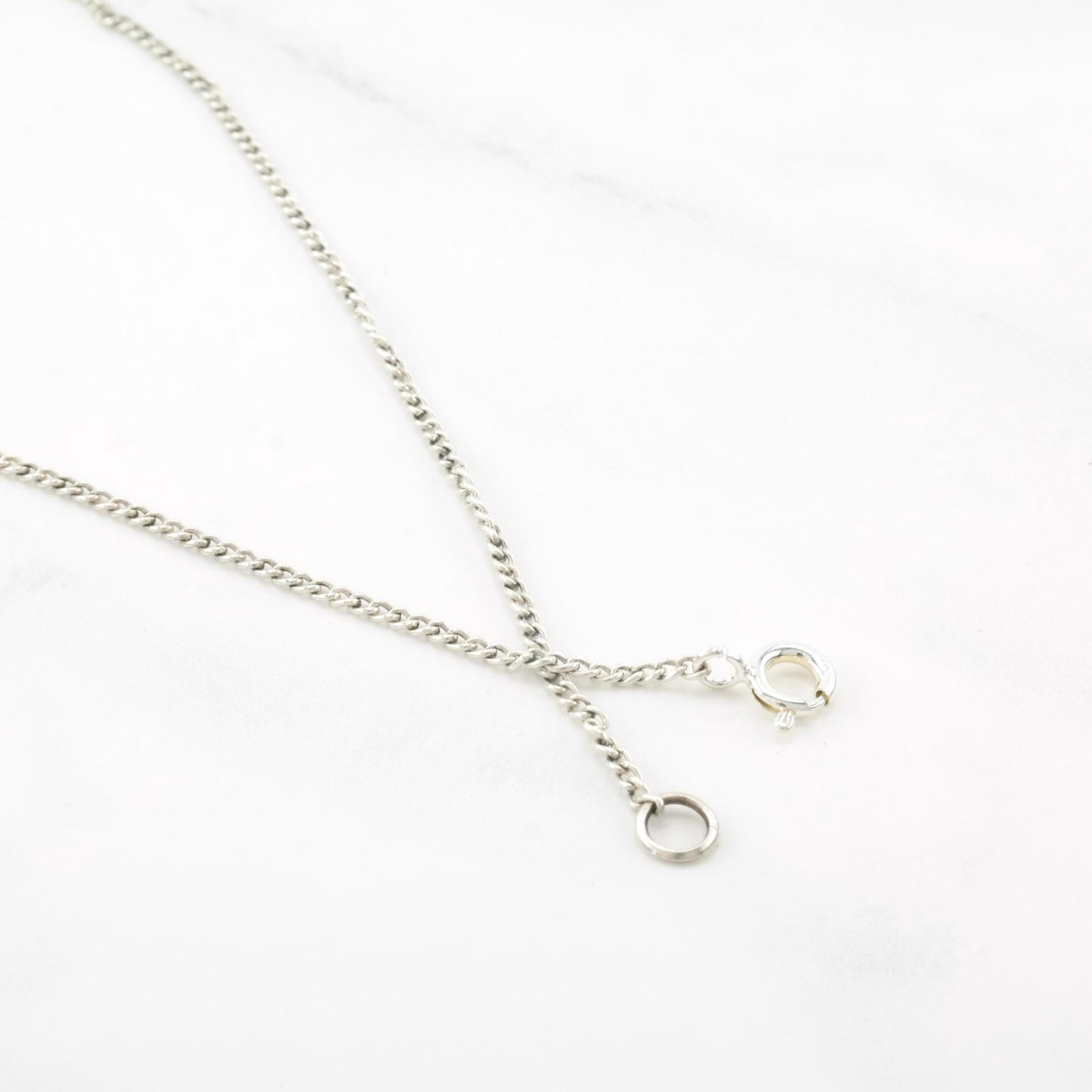 Archeological Revival Scarab Sterling Silver Necklace N2427