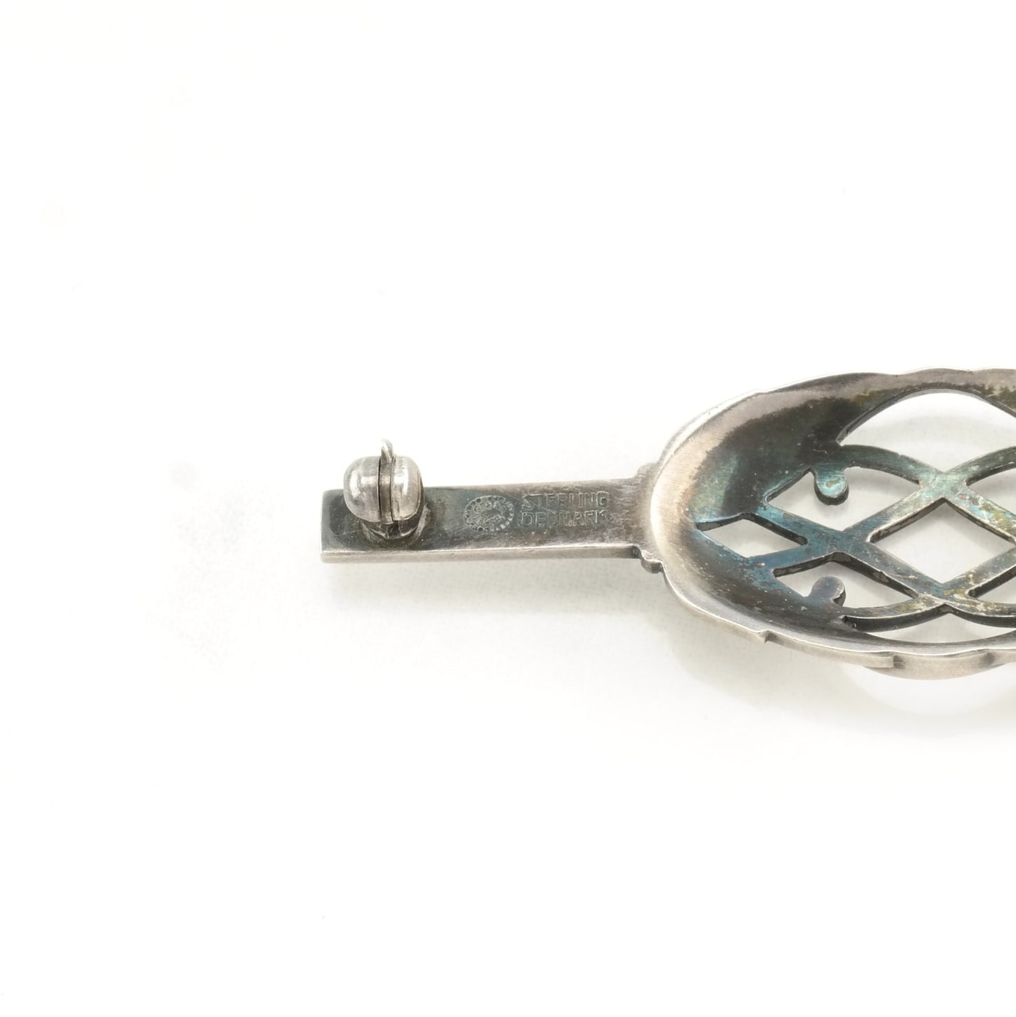 Vintage Georg Jensen Sterling Silver Brooch 288B Floral