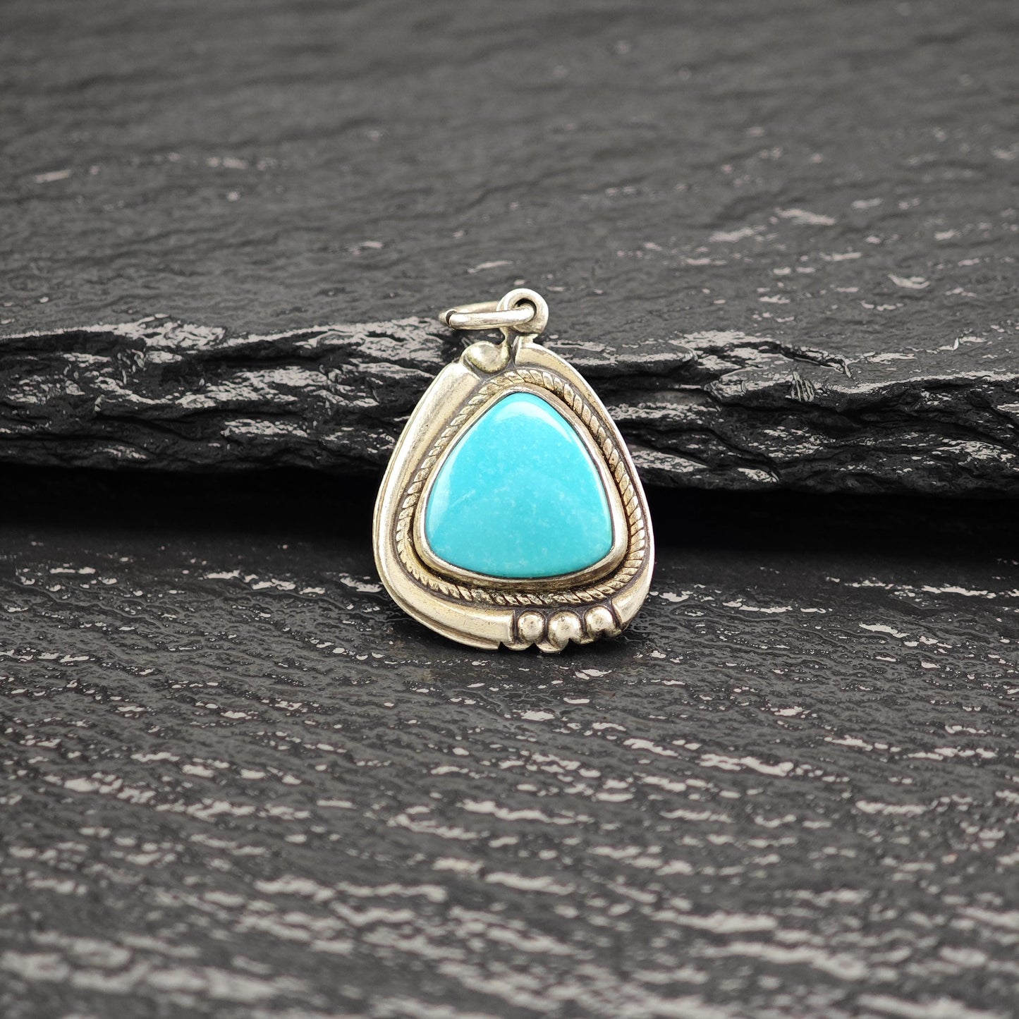 Choice Of Native American & SW Turquoise Pendants Sterling Silver