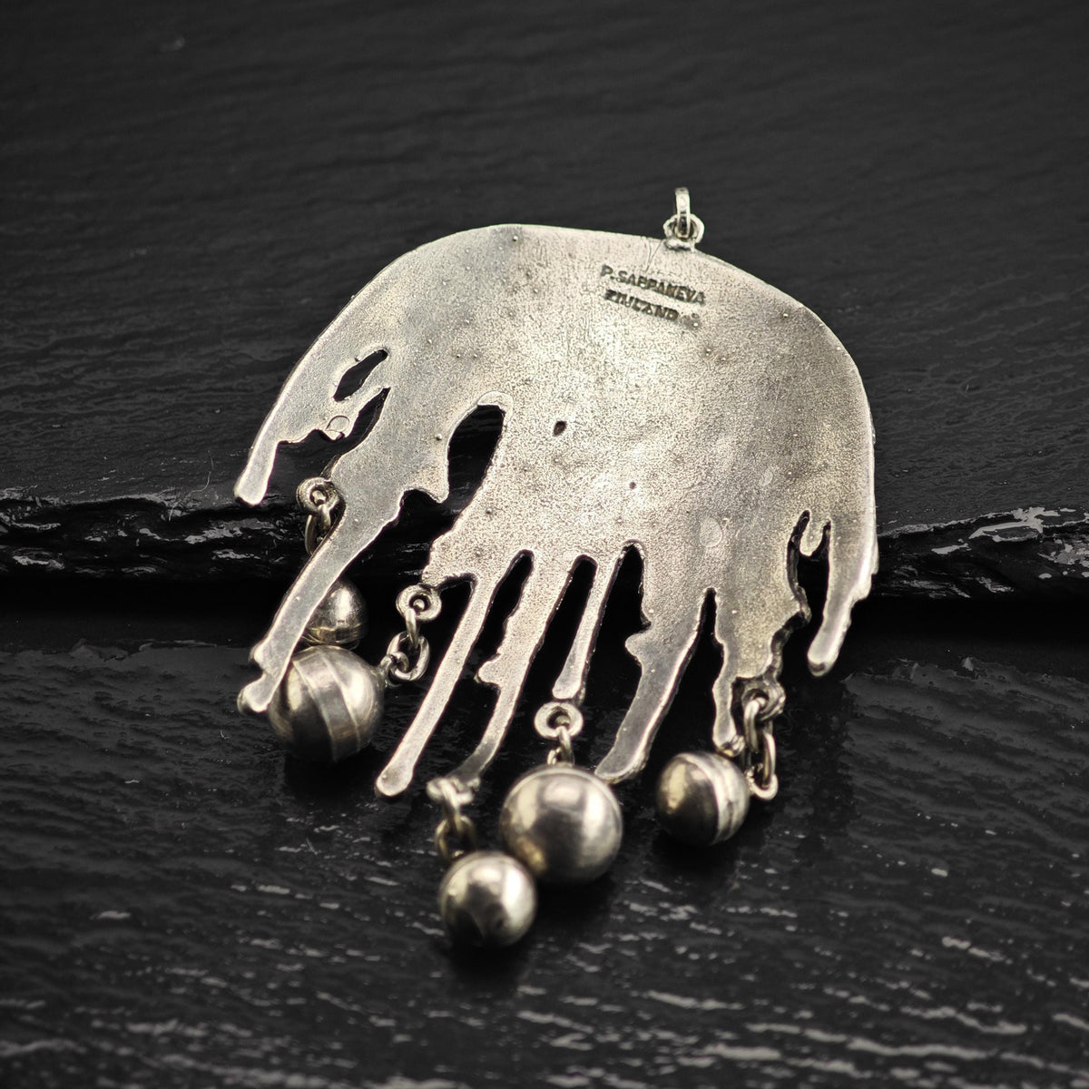 Pentti Sarpaneva Finland Modernist Sterling Silver Pendant P3128
