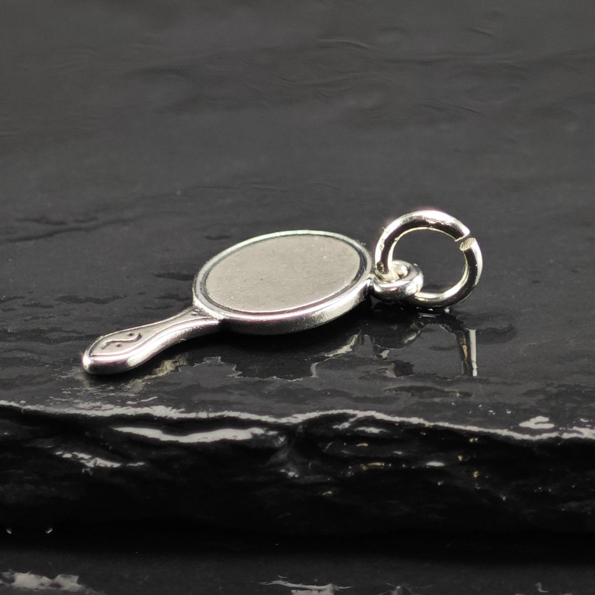 Vintage James Avery Sterling Silver Mirror Charm P3170