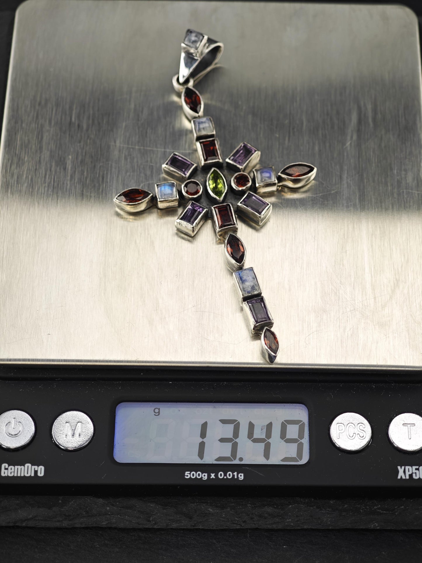Nicky Butler Cross Pendant Sterling Silver P2698