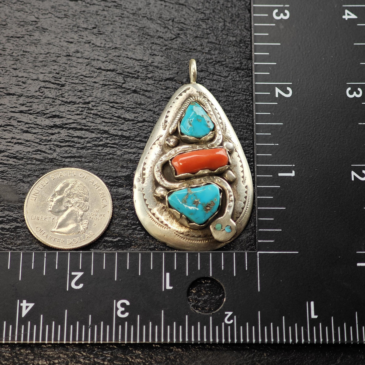 Choice of Zuni, Native American Snake Sterling Silver Pendants by Effie Calavaza P3162
