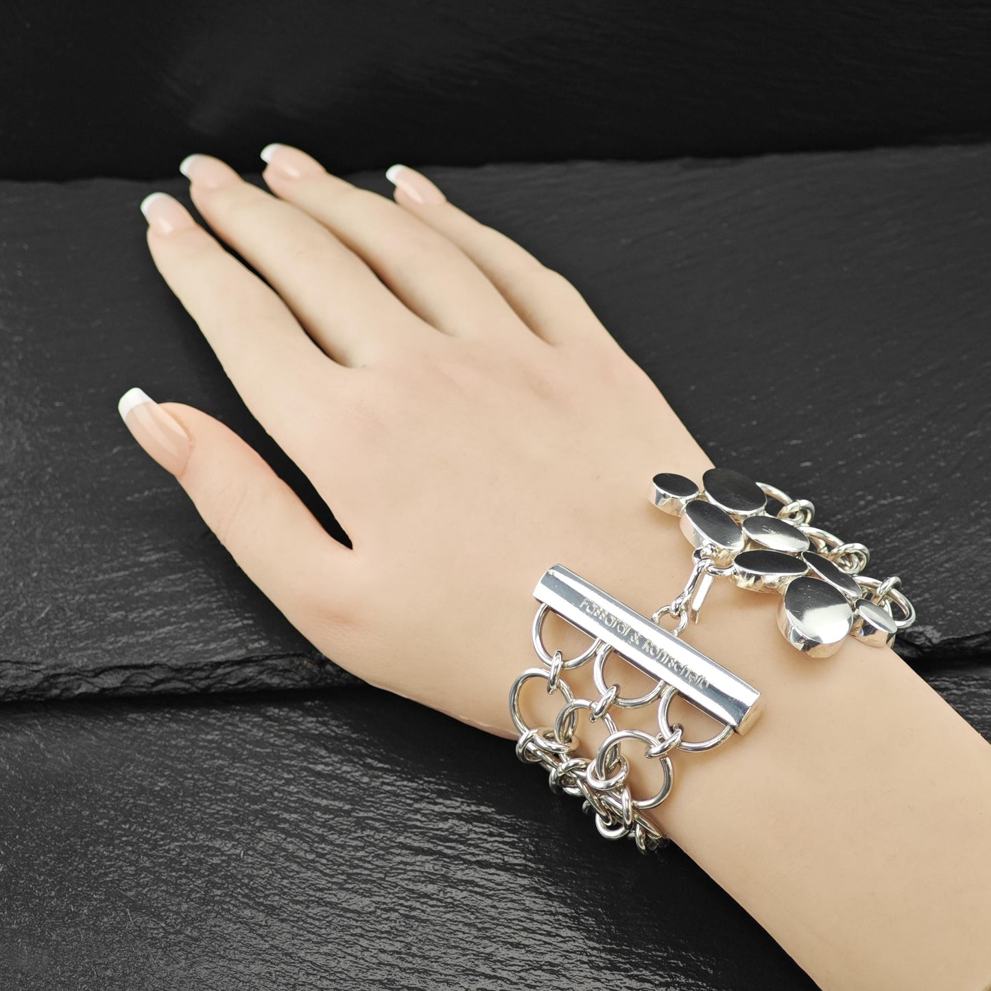 Fassardi & Rohrscheib Bracelet Sterling Silver Size 6 1/2"