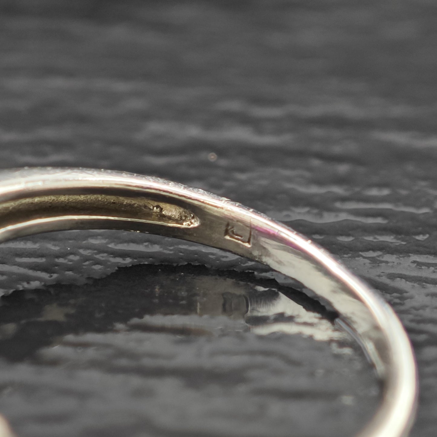 Pink Sapphire 3 Stone Ring Sterling Silver Sz 8 R6190