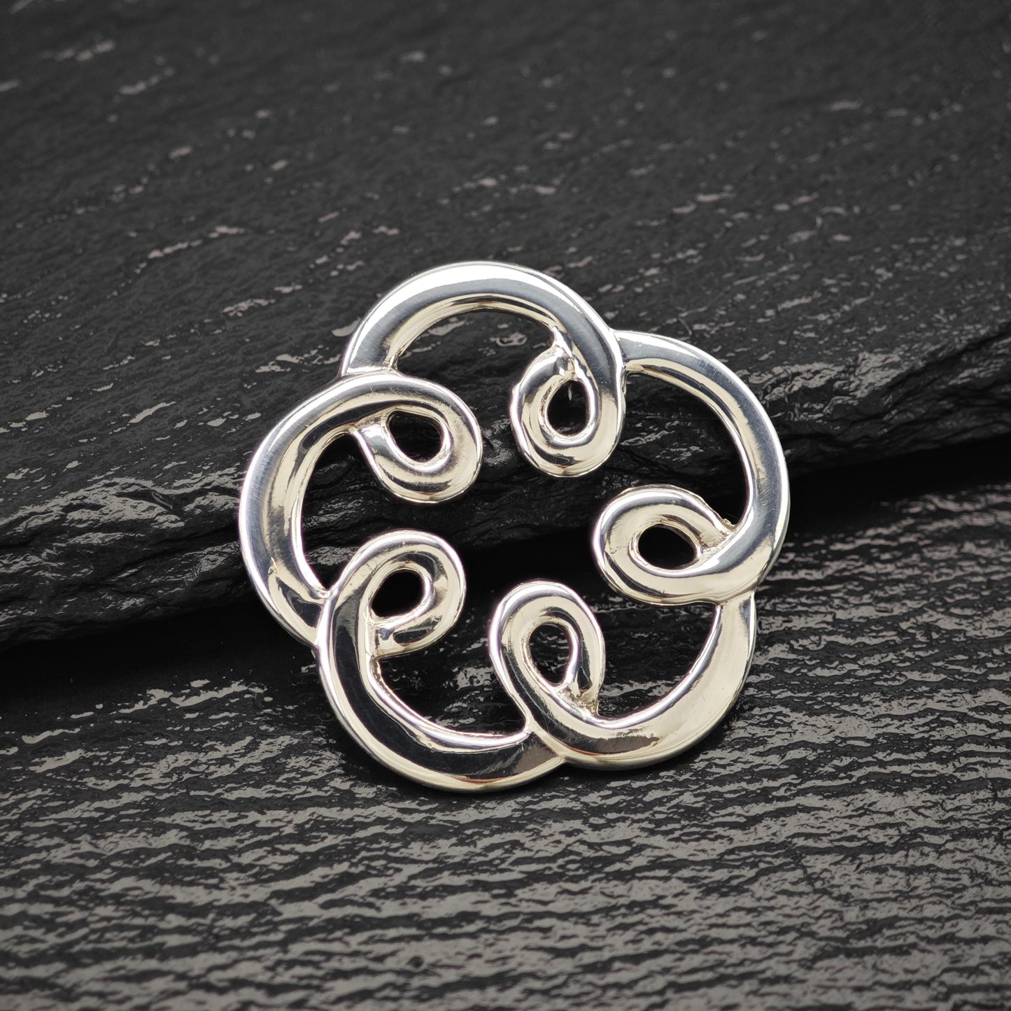 Sterling Silver Pendant:  Floral Design - Tous 925 P2801