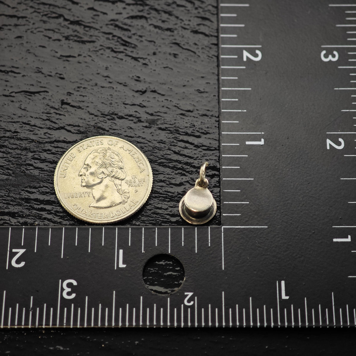 Vintage Retired James Avery Sterling Silver Top Hat Charm P3167