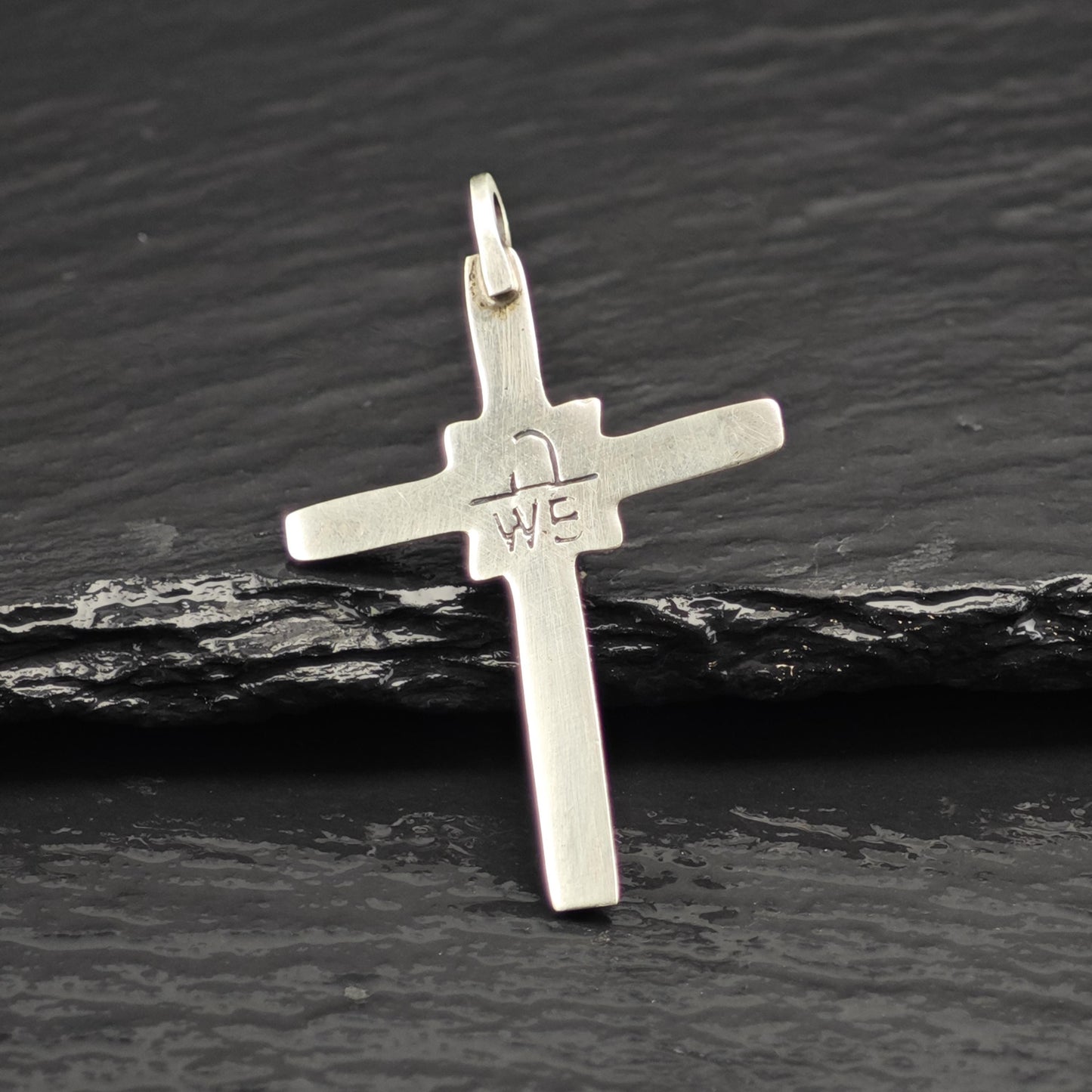 SW Turquoise Cross Pendant Sterling Silver P3073