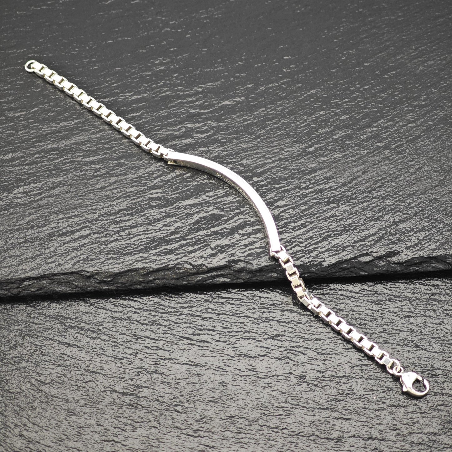 Tiffany & Co Venetian Link Bracelet Sterling Silver Sz 7 1/2"