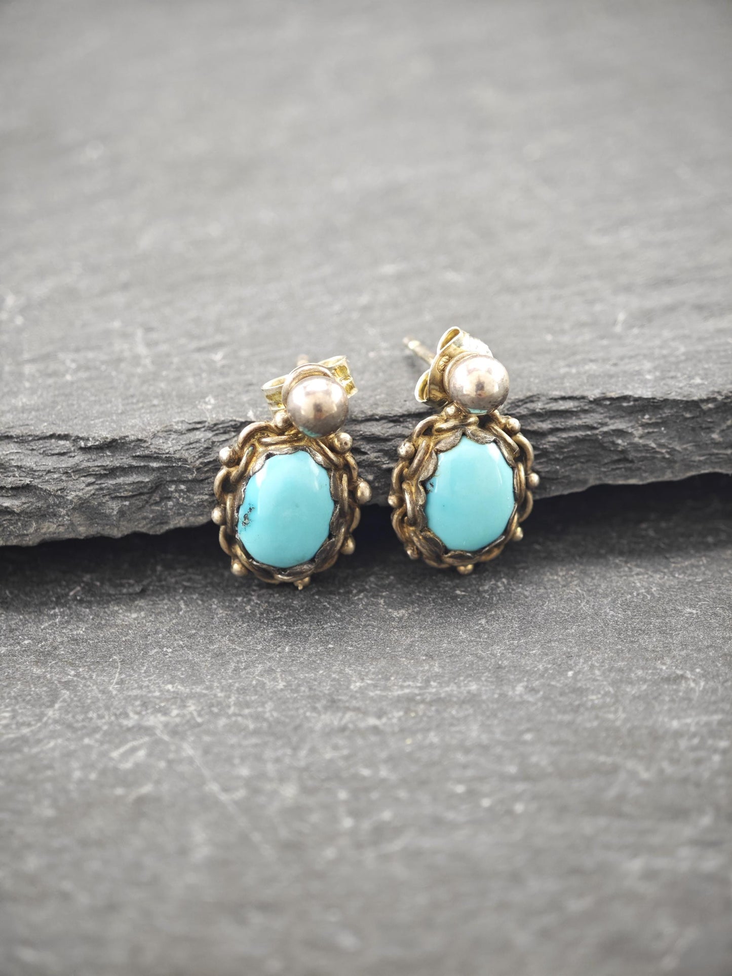 Choice of Native American, Inlay Stud/Dangle Earrings Sterling Silver