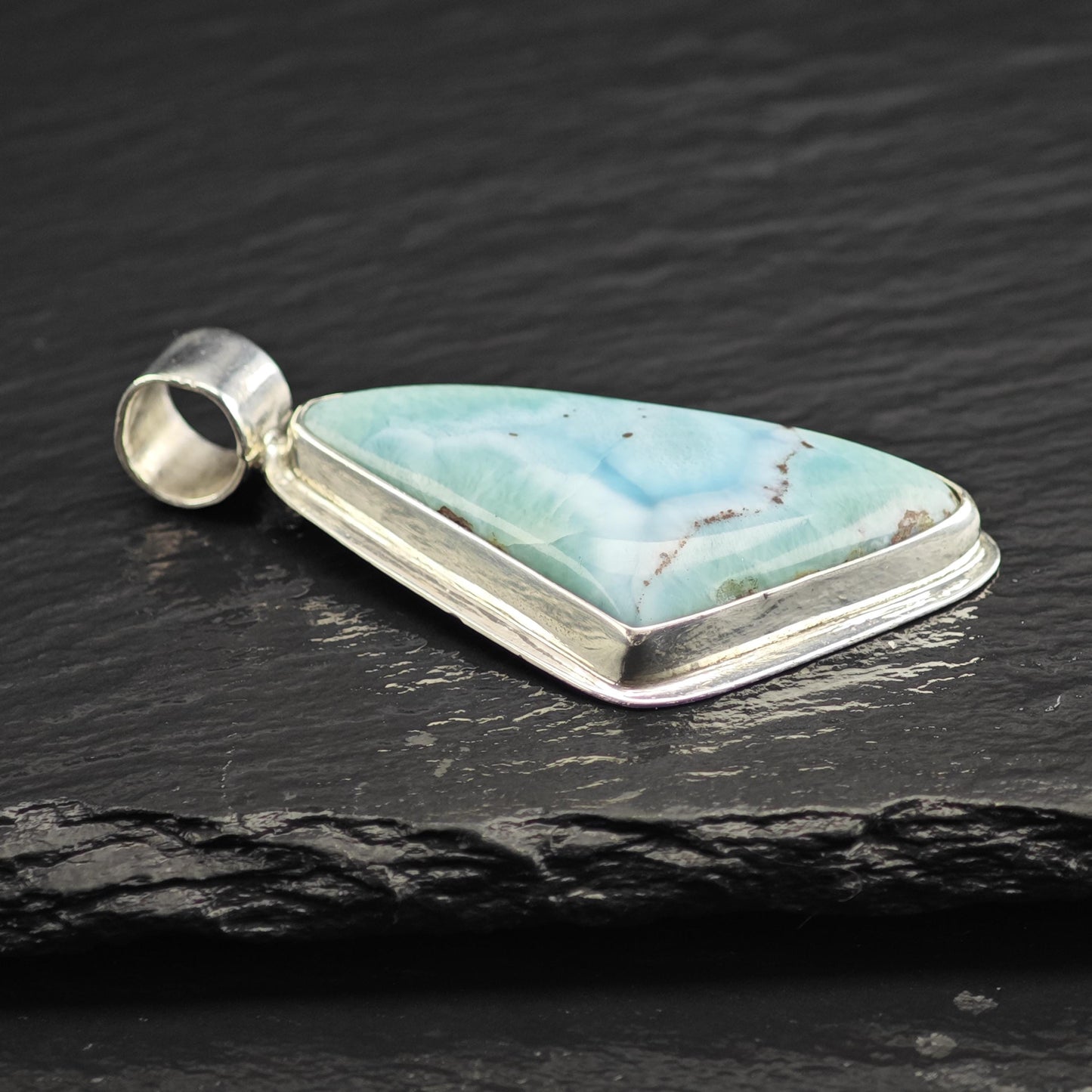 Larimar Pendant Sterling Silver P3060
