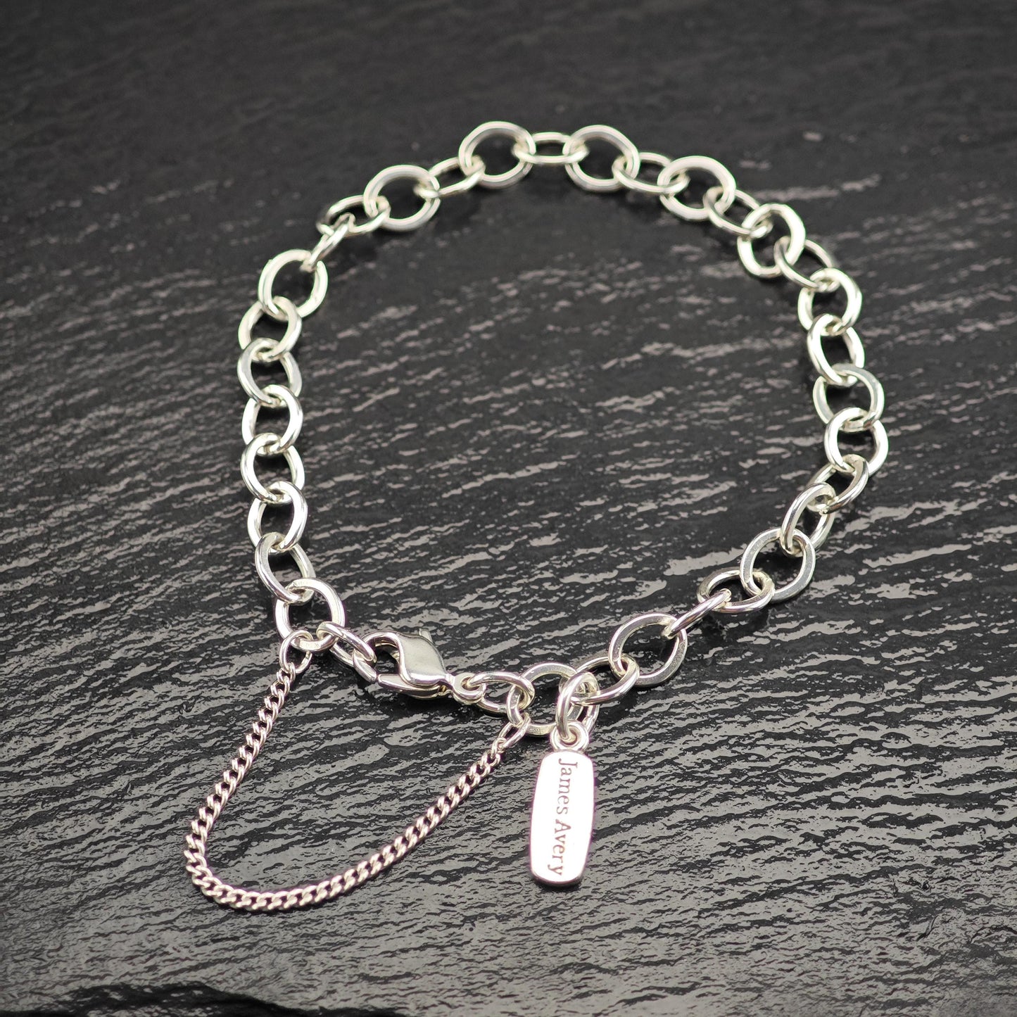 Choice of James Avery Link Bracelets Sterling Silver