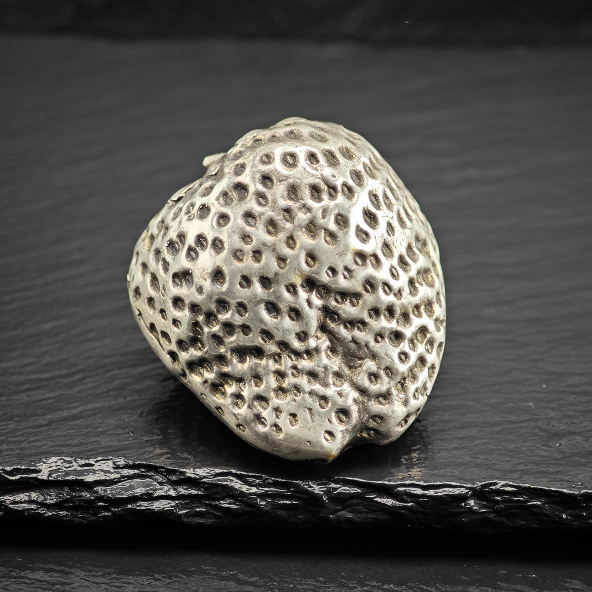 Vintage Silver Strawberry Trinket Sterling Silver MISC0398