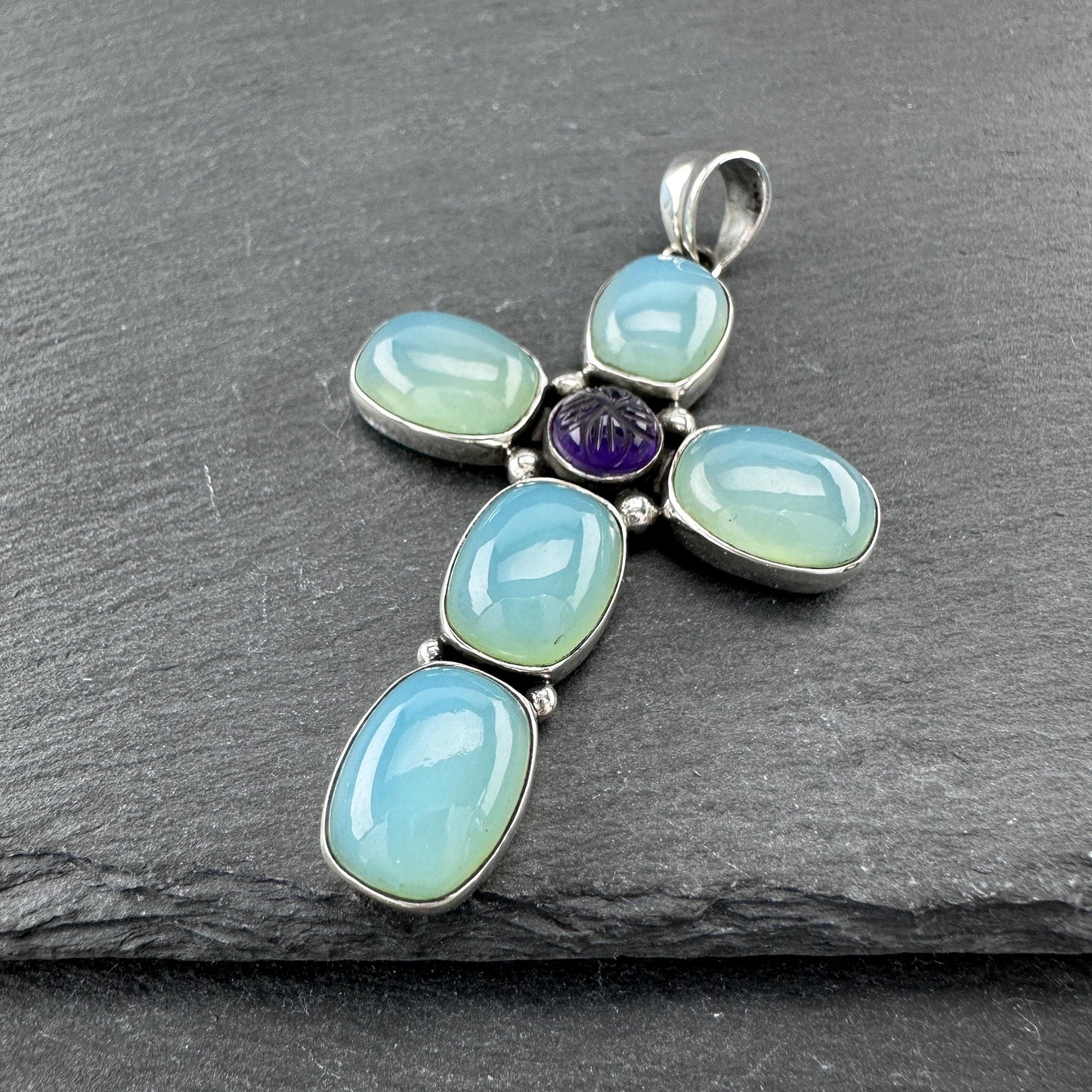 Nicky Butler Cross Pendant Sterling Silver P2696