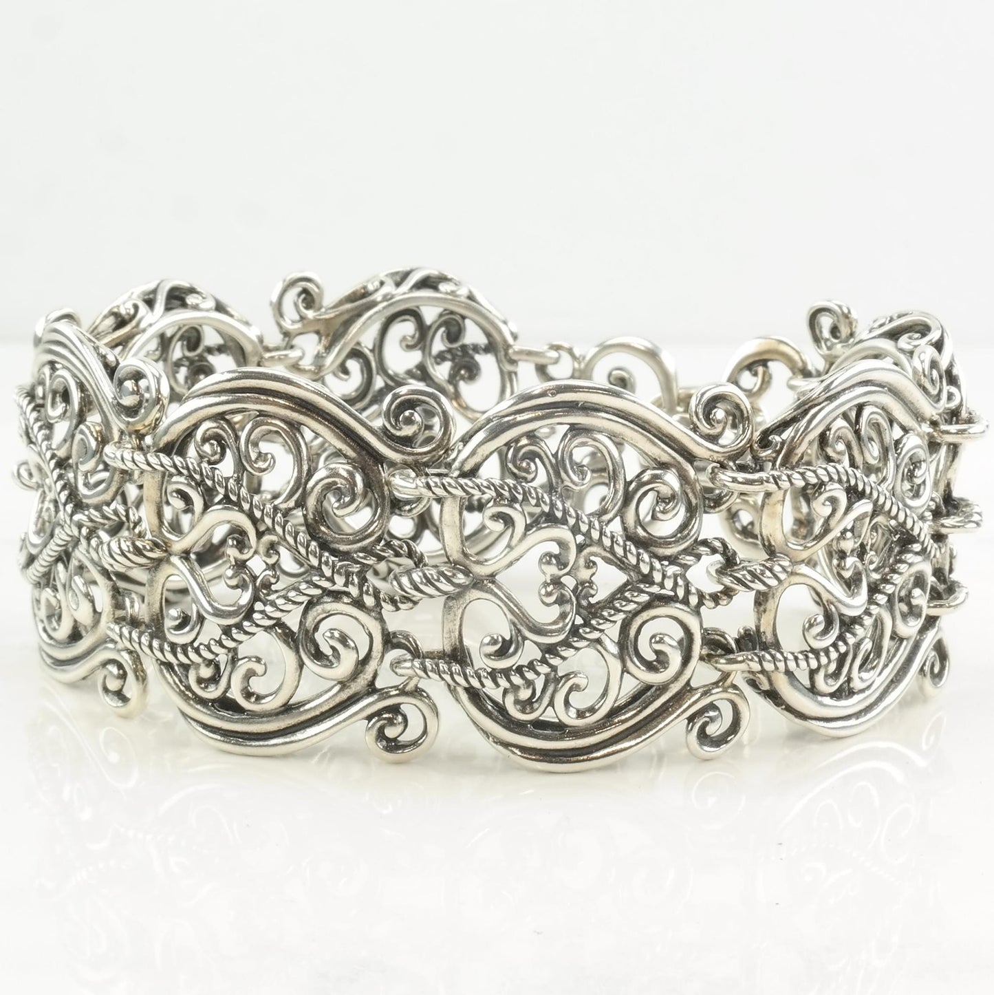 Carolyn Pollack Sterling Silver Link Bracelet