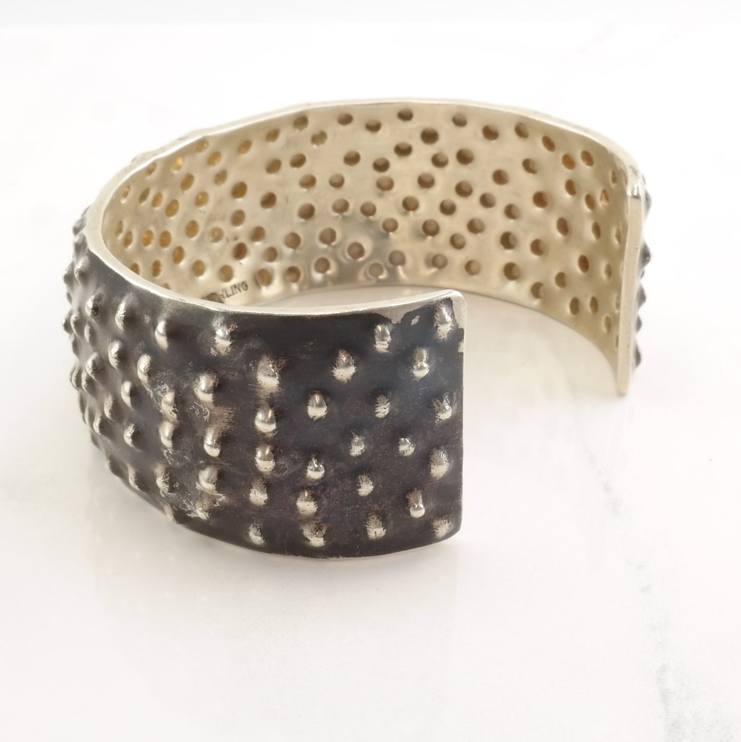 Dakota T. Willie Sterling Silver Cuff Bracelet Oxidized